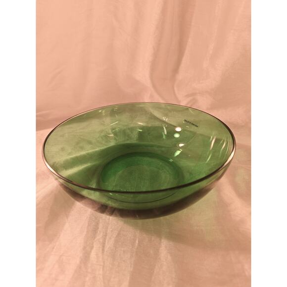 Murano Glass Centerboard Green Serving Bowl - Picture 6 of 9